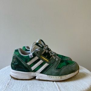 Adidas X Undefeated X BAPE camo sneaker